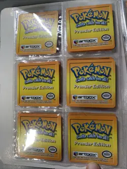 Pokemon Action Flipz Premier Edition and Series 1 Album & Lenticular Cards 1999 - Image 5