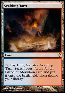 MTG English Scalding Tarn NM Normal Zendikar - Image 1