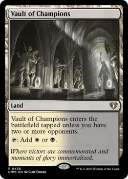MTG English Vault of Champions NM Normal Commander Masters - Image 1
