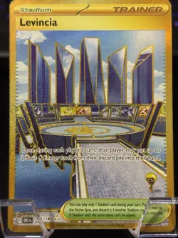 Levincia 244/182 Destined Rivals Pokemon Secret Rare Card, Near Mint Condition - Image 1