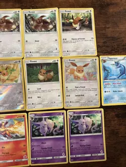 Eevee Pokemon Card Lot 13 Total - Image 4