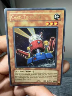 Ultra Rare Card Trooper DP03-EN009 Duelist Pack 3 Jaden Yuki 2. 1st Edition. NM - Image 1