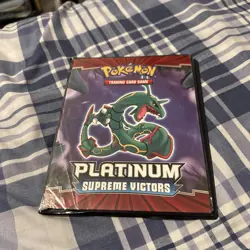 Ultra Pro Platinum Supreme Victors Rayquaza Absol Pokemon Card Binder 2009 TCG - Image 1