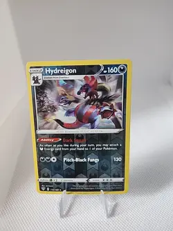 Hydreigon 110/189 Rare Reverse Holo Darkness Ablaze Pokemon Card Red - Image 1