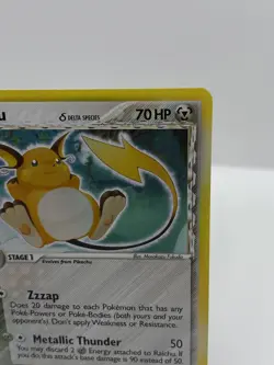 Pokemon TCG Raichu EX Holon Phantoms Full Holo Rare Card 15/110 LP - Image 3
