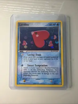 Luvdisc 40/101 Hidden Legends Reverse Holo Pokemon Card - Image 1