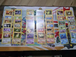 VINTAGE Pokemon Gym Heroes 70 Card Common Uncommon Rare Set 2 RARES - Image 1