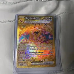 Charizard ex 228/197 Holo Hyper Rare Obsidian Flames Pokemon Card - Image 1