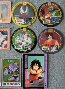 Dragon Ball Card Lot Of 90 Cards Rare Vintage Cards + Rare Bulma Card 1991-3 - Image 5