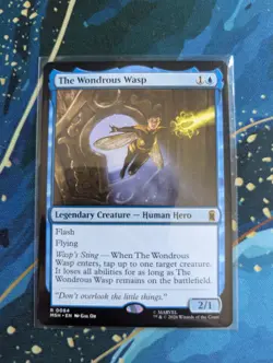 MTG The Wondrous Wasp - NM - Marvel Super Heroes - Image 1