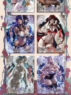 Goddess Feast Anime Waifu Trading Card Game Premium Booster Box SET 5 Sealed - Image 4
