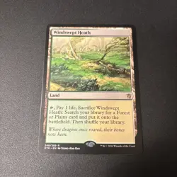 Magic The Gathering Khans of Tarkir Windswept Heath #248/269 MTG TCG CCG - Image 1