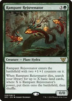 MTG Rampant Rejuvenator ** Neon Dynasty Commander ** English - Image 1