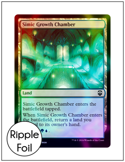 1x Simic Growth Chamber, Ripple Foil, Modern Horizons 3, Magic MTG NM - Image 1