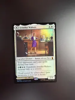 MTG Marvel Super Heroes Jennifer Walters 0018 Foil - Image 1