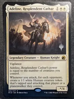 Adeline, Resplendent Cathar - Promo Pack - Innistrad: Midnight Hunt (MTG) - Image 1