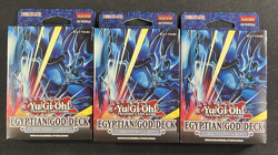 Yu-Gi-Oh Card x3 Egyptian God Deck Obelisk The Tormentor 1st Edition Sealed - Image 1