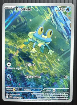 Pokemon TCG Froakie Illustration Rare 088/086 Chaos Rising NM Great Centering - Image 1