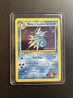 Misty's Seadra 009/132 Gym Heroes Holo Pokemon - Image 2
