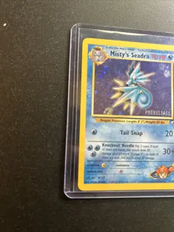 Misty's Seadra 009/132 Gym Heroes Holo Pokemon - Image 4