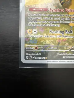 Pokemon✨ TCG Ampharos 090/086 Chaos Rising Illustration Rare New✨✨✨ - Image 5