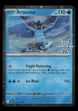 ARTICUNO UNCOMMON HOLO 032/159 NM POKEMON - Image 1