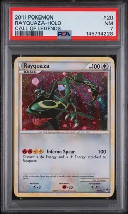 Rayquaza Holo 20/95 PSA 7 NM Pokemon Call Of Legends Holo Rare - Image 1