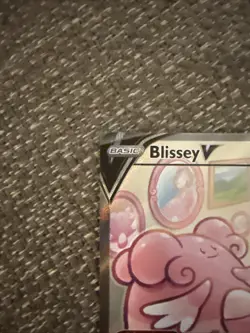 Pokemon TCG Blissey v Full Art Holo Sword & Shield Chilling Reign 183/198 NM - Image 2