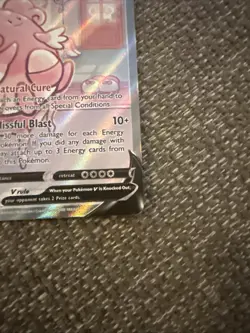 Pokemon TCG Blissey v Full Art Holo Sword & Shield Chilling Reign 183/198 NM - Image 4