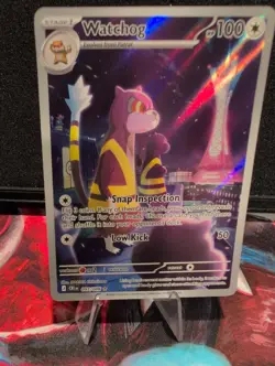 Watchog 097/086 NM Chaos Rising Illustration Rare Pokemon Fresh Pull - Image 2