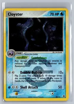 Cloyster 20/112 Rare FireRed & LeafGreen Pokemon Lightly Played - Image 1