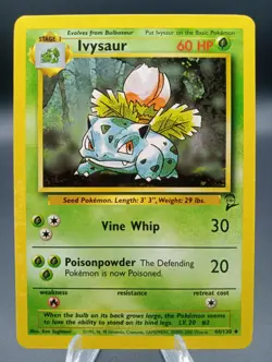1999 Pokemon Base Set 2 Ivysaur #44 - Image 1