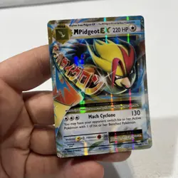 2016 Pokemon M PIDGEOT EX 65/108 XY Evolutions Ultra Rare - Image 1