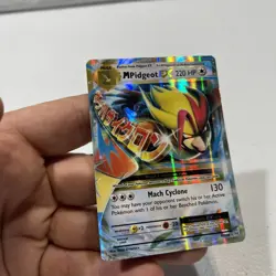 2016 Pokemon M PIDGEOT EX 65/108 XY Evolutions Ultra Rare - Image 2
