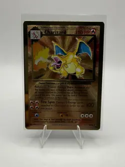Pokemon 25th Anniversary Celebrations Gold Metal Charizard Read Description MINT - Image 1