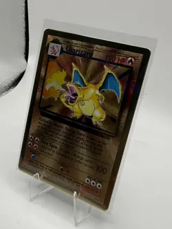 Pokemon 25th Anniversary Celebrations Gold Metal Charizard Read Description MINT - Image 2