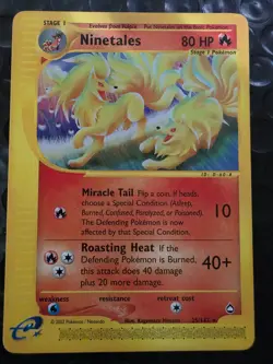Lot Of 7 Pokemon Skyridge, Aquapolis, Expedition Non Holo, Holo, Tentacruel Etc - Image 2