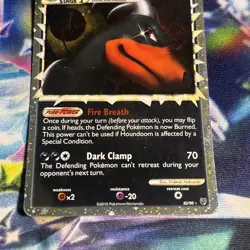 Pokemon Houndoom Prime 82/90 - HGSS Undaunted English MP - Image 4