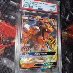 Charizard GX Burning Shadows 20/147 - PSA 8 - Pokemon TCG - Image 3