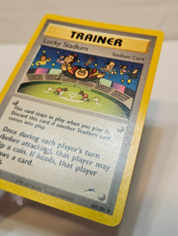 Lucky Stadium 100/105 Uncommon 1st Edition Neo Destiny Pokemon 1777 - Image 2