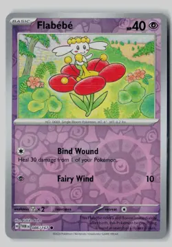 Flabebe 086/167 Common Twilight Masquerade Pokemon Reverse Holo NM - Image 1