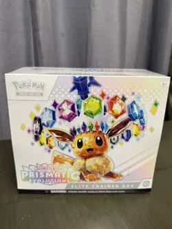 Pokemon Scarlet & Violet Prismatic Evolutions Elite Trainer Box - Image 1