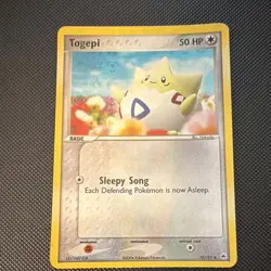 Pokemon Togepi 78/101 EX Hidden Legends Reverse Holo LP/NM Vintage - Image 1