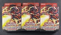 Yu-Gi-Oh Card x3 Egyptian God Deck Slifer The Sky Dragon 1st Edition Sealed - Image 1