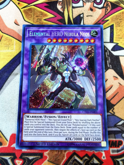 Elemental HERO Nebula Neos ct15-en001 1st Edition (NM) Secret Rare Yu-Gi-Oh! - Image 1