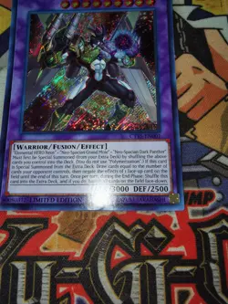 Elemental HERO Nebula Neos ct15-en001 1st Edition (NM) Secret Rare Yu-Gi-Oh! - Image 3