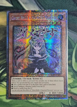 YuGiOh! TCG Ghost Belle & Haunted Mansion RA05-EN092 1st Ed Starlight Rare - NM - Image 1
