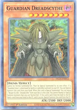Yugioh: Guardian Dreadscythe - DLCS-EN012 - Common - 1st Edition - NM - Image 1