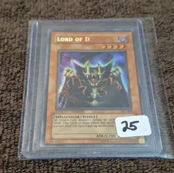 Yu-Gi-Oh! TCG Konami Lord of D. BPT-004 2002 Collectors Tin Secret Rare LE Holo - Image 1