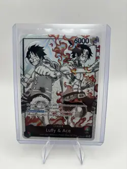 Luffy and Ace Parallel Alt Art Starter Deck EX: Luffy & Ace ST30-001 English NM - Image 1